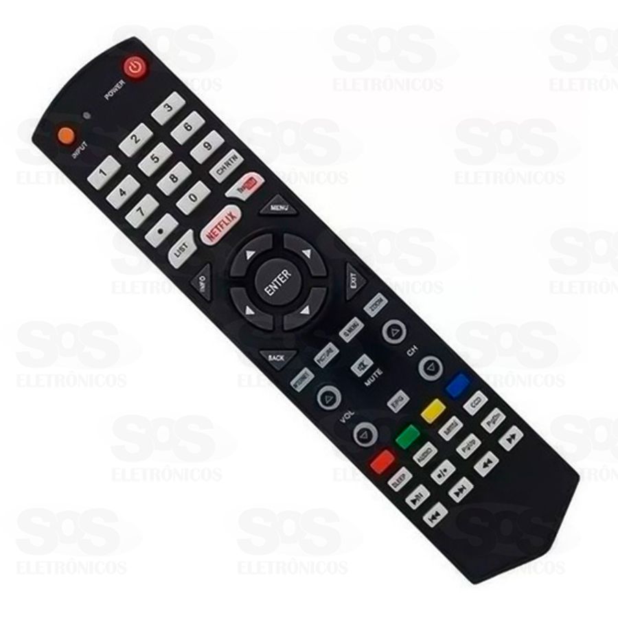 Controle Remoto Toshiba Netflix Maxx-8024