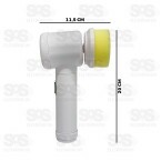 Escova de Limpeza Elétrica 4 Cabeças B-Max BM-F998