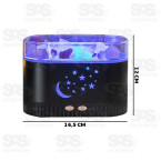 Umidificador Difusor De Ar Rochas Cristalinas 200ML Eletromex EL-5505