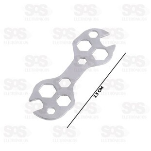 Chave Multiuso Para Bicicletas 8-17mm TroyaTools TRY-0040