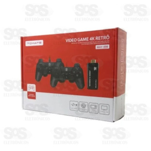 Vídeo Game Stick Retrô 4K Tomate MAY-008