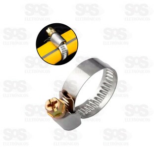 Abraçadeira Metálica 8x12MM 50 Unidades TroyaTools TRY-0097