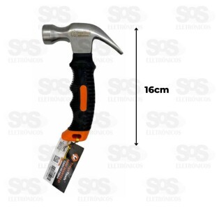 Martelo Polido 23MM Cabo Emborrachado TroyaTools TRY-0146