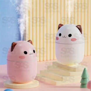 Umidificador De Gatinho Com LED 250ml B-Max BM-071