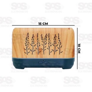 Difusor Umidificador De Ar 150ML Com LED B-Max BM-080