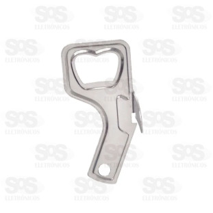 Abridor de Latas e Garrafas em Aço Inoxidável Top Útil TOP0870