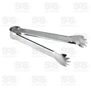 Pegador de Gelo 18,5cm Aço Inox Top Útil TOP1080
