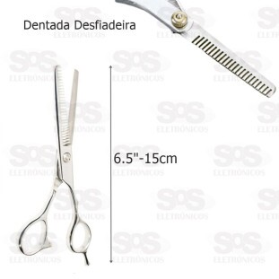 Tesoura Dentada Para Cabelos 6,5" Caerus CRS-1274