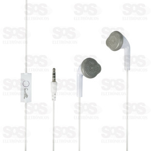 Fone De Ouvido Com Microfone Chuverinho Eletromex EL-1430