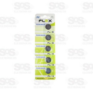 Bateria Moeda 1632 3V Cartela Com 5 Unidades