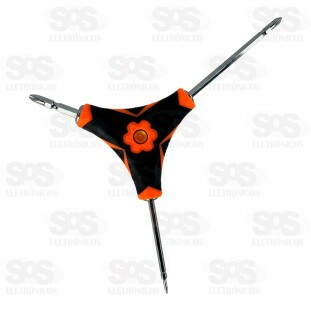 Kit Chave 6 Peças Estrela Ninja Eletromex EL-1712