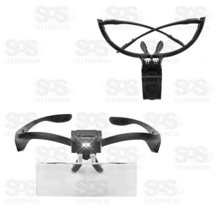 Óculos Lupa Com Ampliação 3.5X e Iluminação Altomex AL-1791