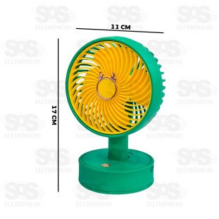 Ventilador Portátil Recarregável Altomex AL-F1901