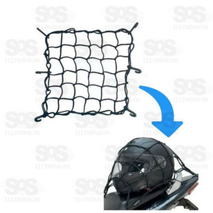 Elástico Rede 35x35cm Cores Sortidas Luatek LWJ-1959