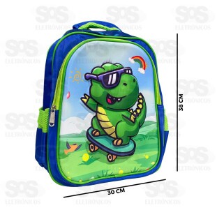 Mochila Média Infantil Modelos Variados MD-12856/MD-12859