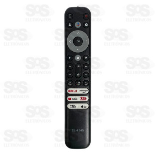 Controle Remoto TCL SmartTV Eletromex EL-7845