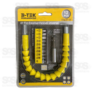 Kit Bits Extensor Para Parafusadeira 10 Peças BT-536