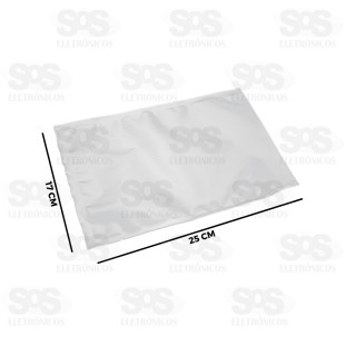 Saco de Seladora À Vácuo 25x17cm 50 Unidades
