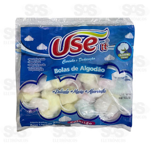 Algodão Bolinhas Coloridas 20G Use It
