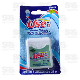 Fio Dental Menta 25 Metros Use It