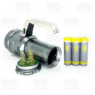 Lanterna Cree Super LED Recarregável B-Max 8806
