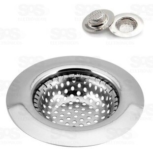 Ralo Para Pia 7CM Aço Inox Caerus CRS-9035/2846