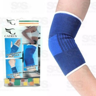 Cotoveleira Elástica Azul Caerus CRS-8165
