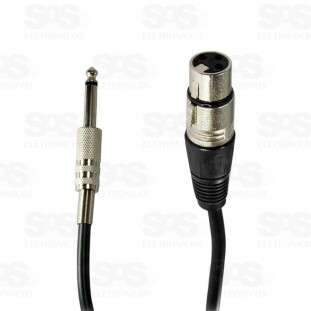 Cabo P10 X Canon 5 Metros X-Cell XC-P10-XLR