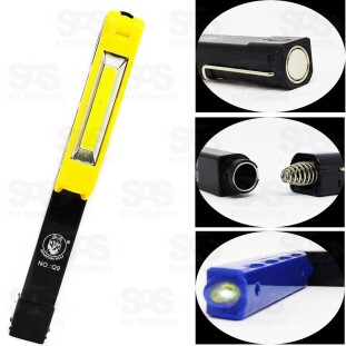 Lanterna LED Bastão Com Pisca E Imã Caixa Com 18 Unidades Q9