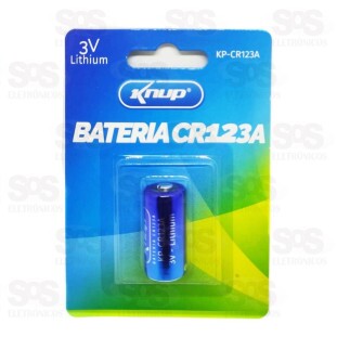 Bateria Para Máquina Fotográfica Knup KP-CR123A