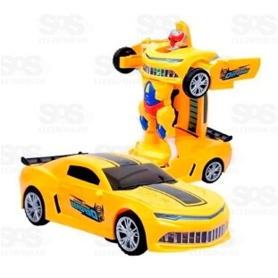 Carro Transformers Camaro Amarelo 