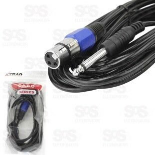 Cabo P10 x Canon 4,50 Metros Xtrad XT-5326