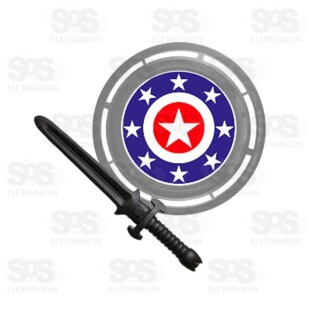 Escudo e Espada Coleção Heróis 0846