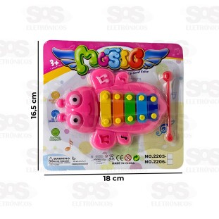 Brinquedo Xilofone Abelhinha Pica-Pau 3742