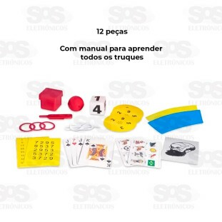 Passe De Mágica 12 Peças Nig Brinquedos 1200