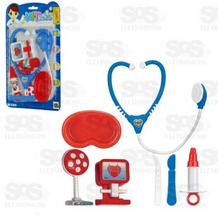 Kit Médico De Brinquedo 7 Peças Toy King 1029