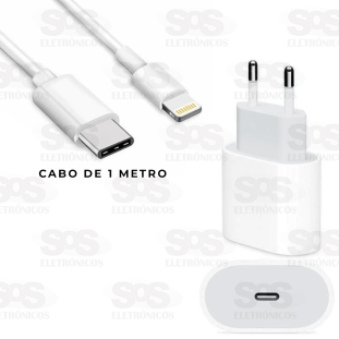 Carregador 20W Type-C Para Iphone Altomex AL-5020-5G