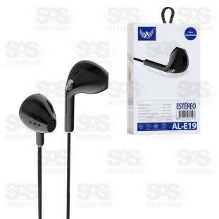 Fone Com Microfone Estéreo Altomex AL-E19
