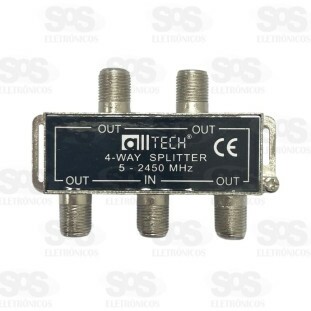 Divisor Antena 1x4 Alta Unitário AllTech