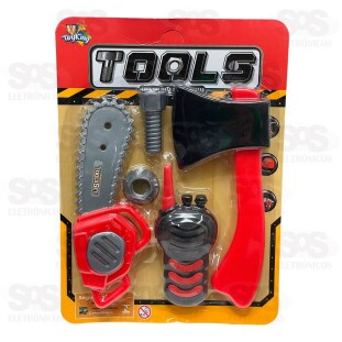 Conjunto De Ferramentas Com 5 Peças Toy King TK-AB2503