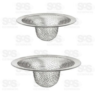 Kit Ralo Para Pia 7 e 9 CM Aço Caerus CRS-9025