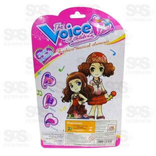 Kit Pop Star Microfone e Óculos Toy King TK-1064