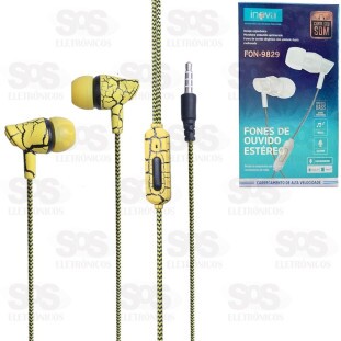 Fone Com Microfone Estéreo Inova FON-9829