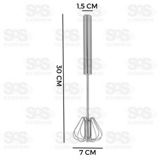 Batedor Multiuso Fouet Semiautomático Caerus CRS-1107