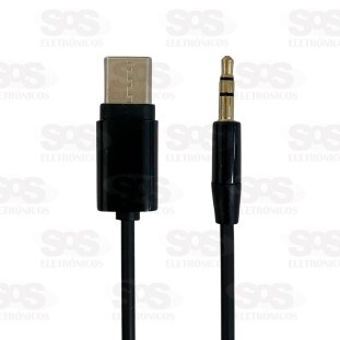 Cabo Auxiliar P2 x Type-C 1.2 Metros X-Cell XC-P2-C