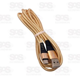 Cabo De Dados Micro USB V8 3.4A 2 Metros Inova CBO-9867