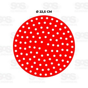 Tapete Protetor De Silicone Para Air Fryer 22,5CM Caerus CRS-1829