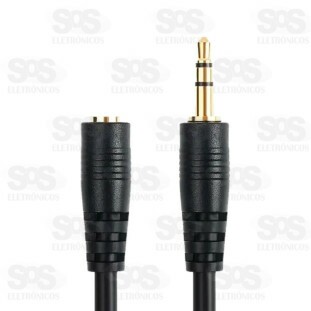 Cabo Emenda P2 Macho x Fêmea 2 Metros X-Cell XC-P2-J2