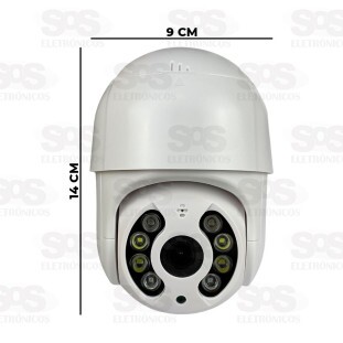 Câmera de Segurança Inteligente Wi-Fi 1080p B-Max BM-IP170