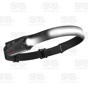 Lanterna LED De Cabeça Com Sensor B-Max BM-811
